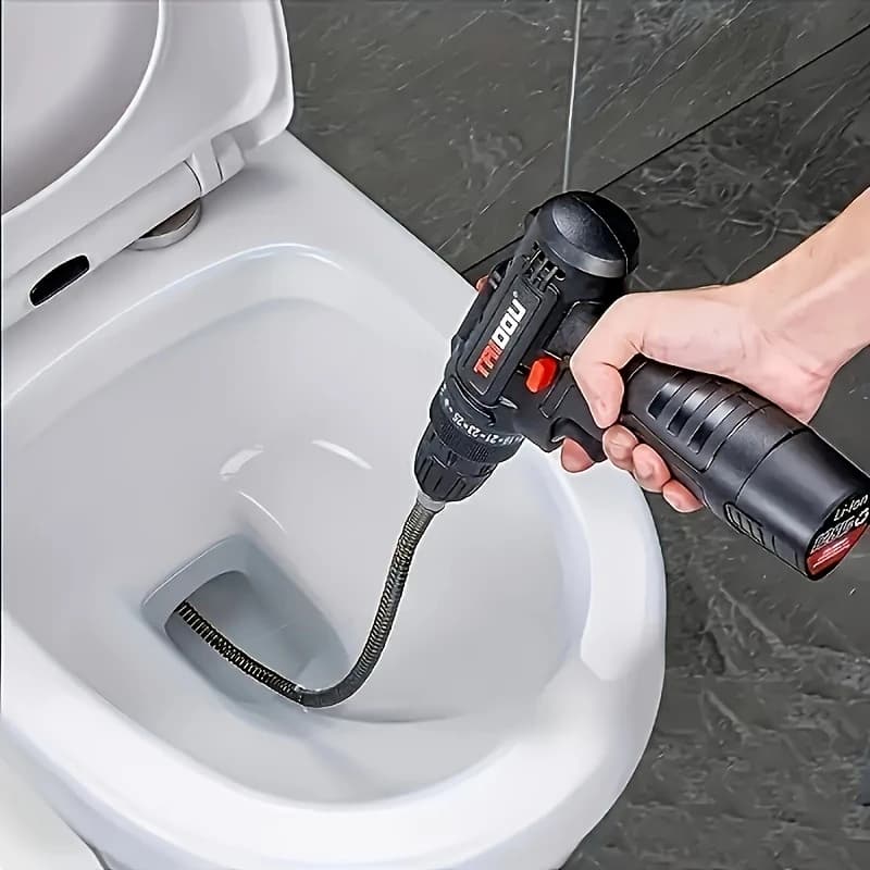 1.5m Electric Drill Sewer Plunger & Pipe Cleaning Tool